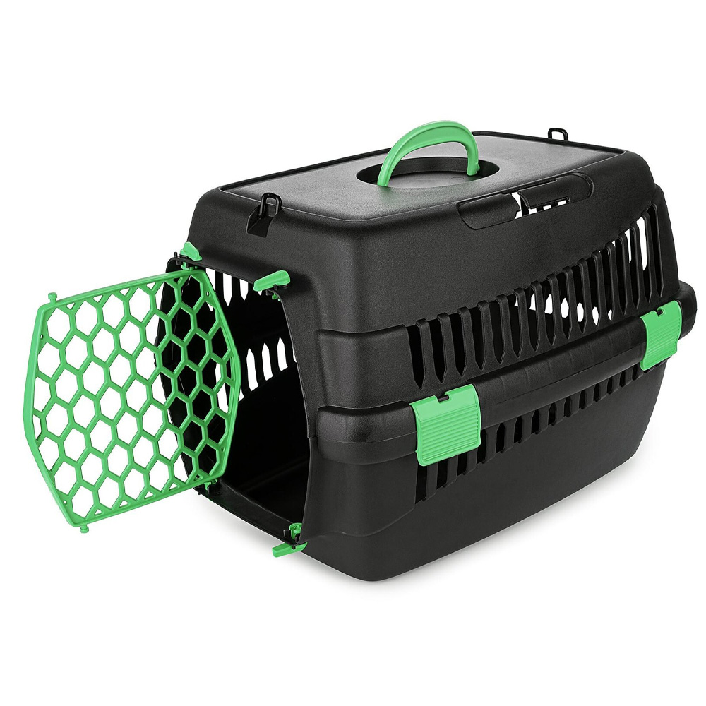 Happet Transporter Teddy M 42x30x30cm Zielony Plastikowy